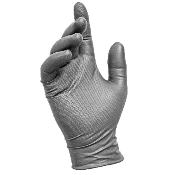 Big Time Products Nitrile Disposable Gloves, Nitrile, L, 1 PR 27502-16